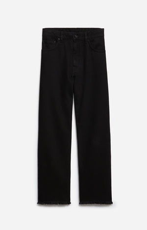 Biarritz straight jeans, black