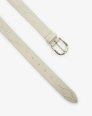 Liliana belt, chalk/silver
