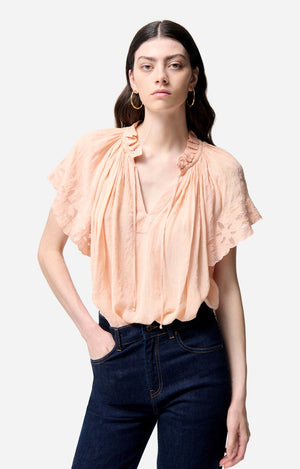 Valentin blouse, Peach