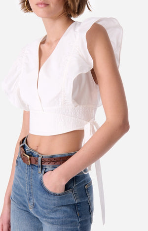 Aya top, White