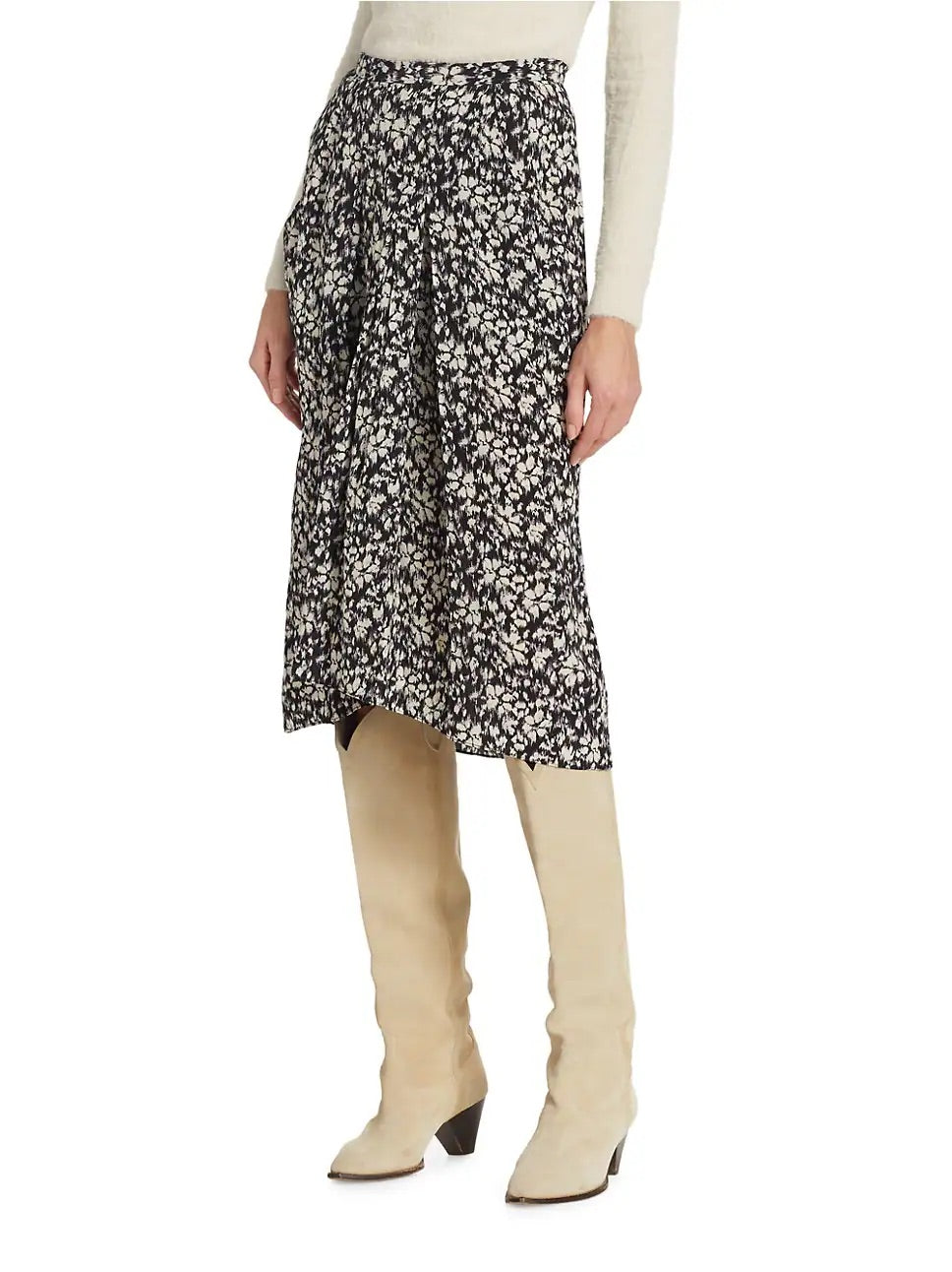 Eolia skirt, black/white