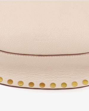 Oskan Moon shoulder bag, light beige