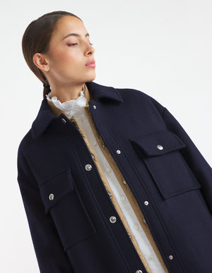 Workwear coat, Navy