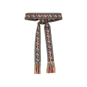 Etka belt, écru/black