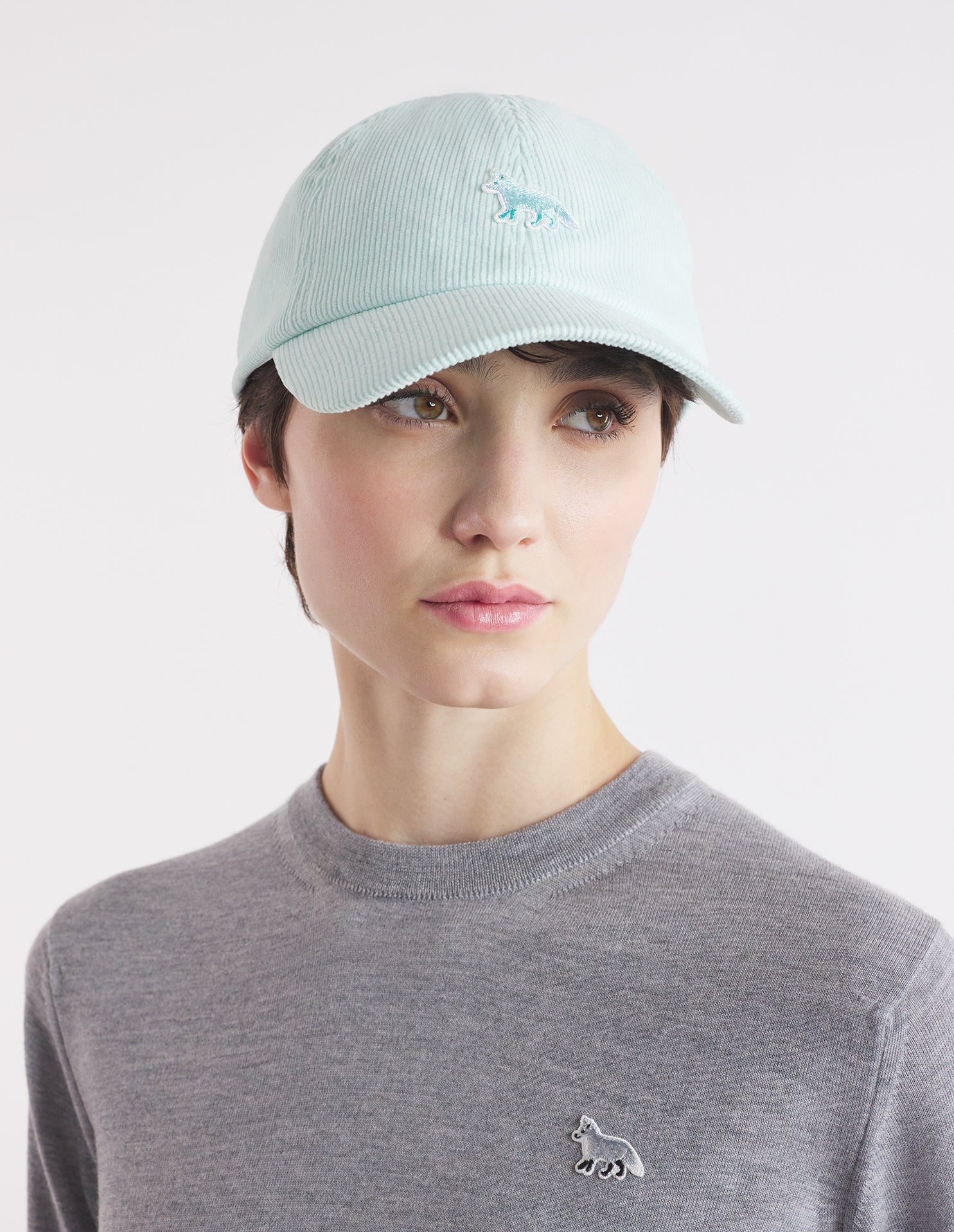 Baby fox cap, peppermint