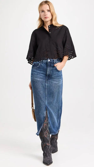 Rommy shirt, black
