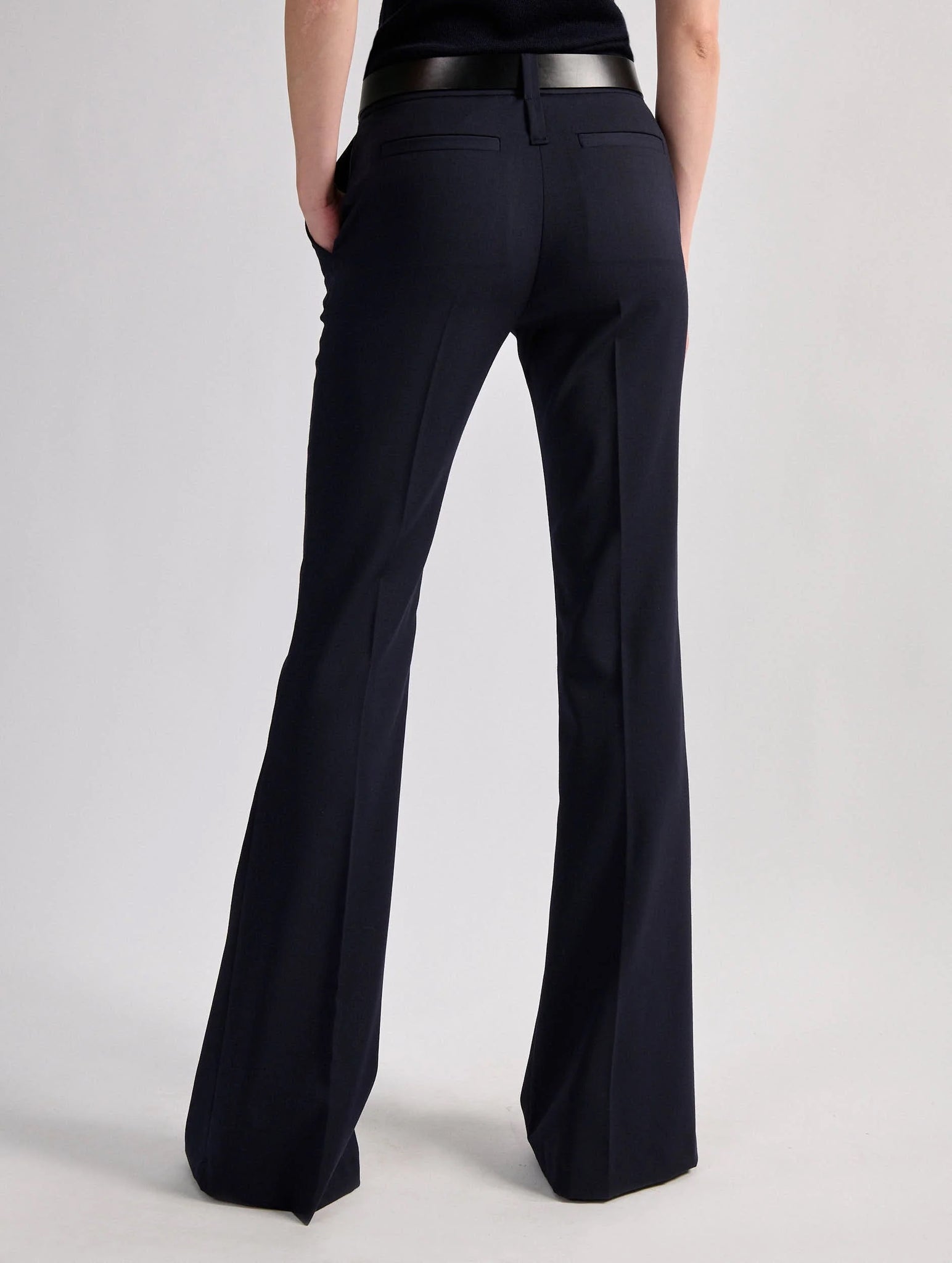 BB Navy flare pants