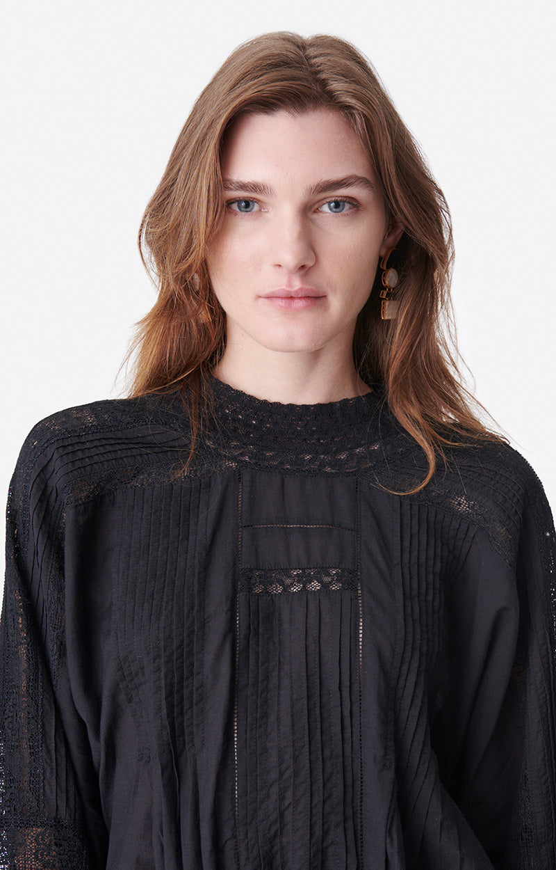 Viva blouse, black