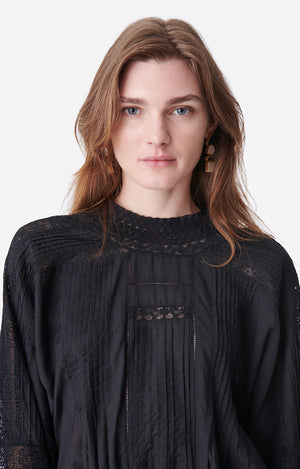 Viva blouse, black