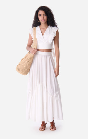 Astree skirt, White