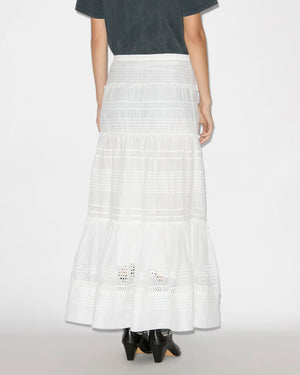 Dusta skirt, White