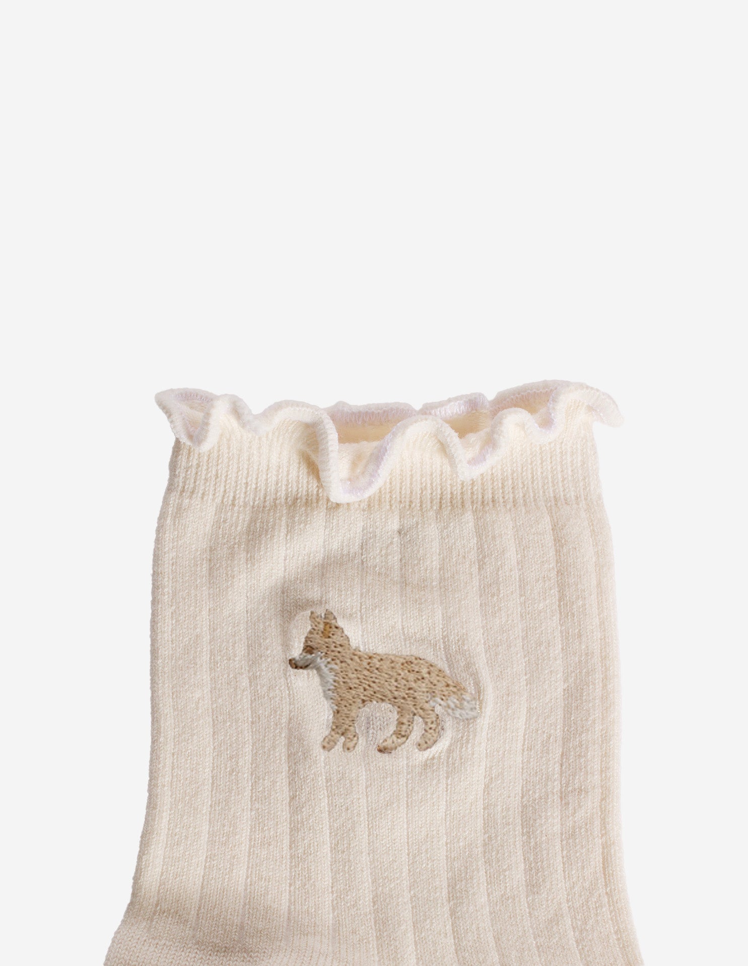 Tonal baby fox socks, Marble
