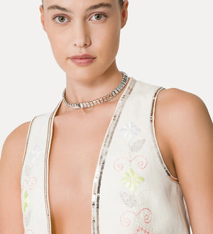 oniric blossom vest, Orchidea