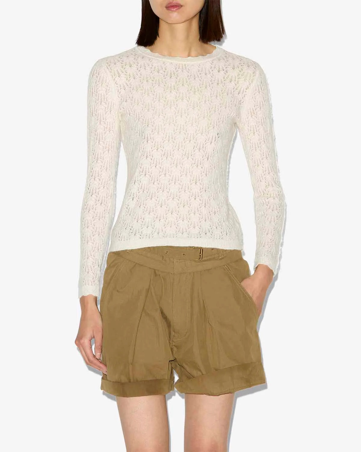 Obeline pullover, Ecru