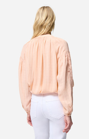 Nipoa blouse, Peach