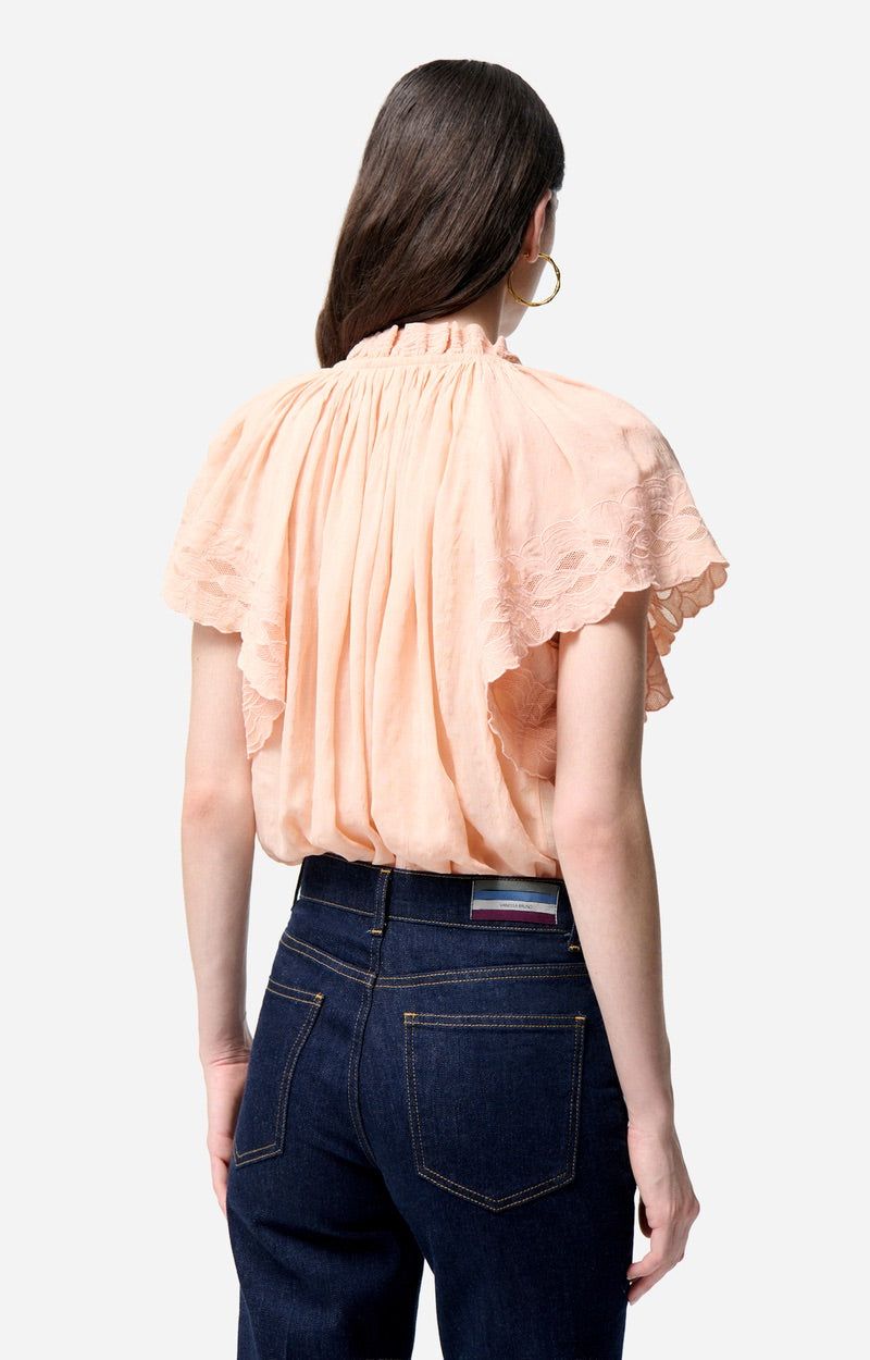 Valentin blouse, Peach