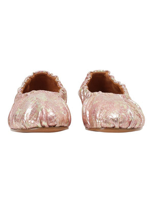 ballerina shoes, cipria
