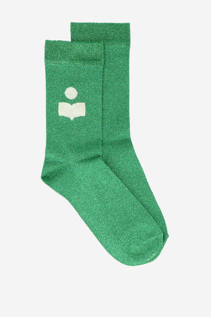 Slazia socks, emerald