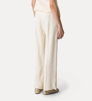 slub trousers, orchidea
