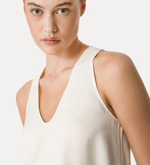 slub viscose top, orchidea