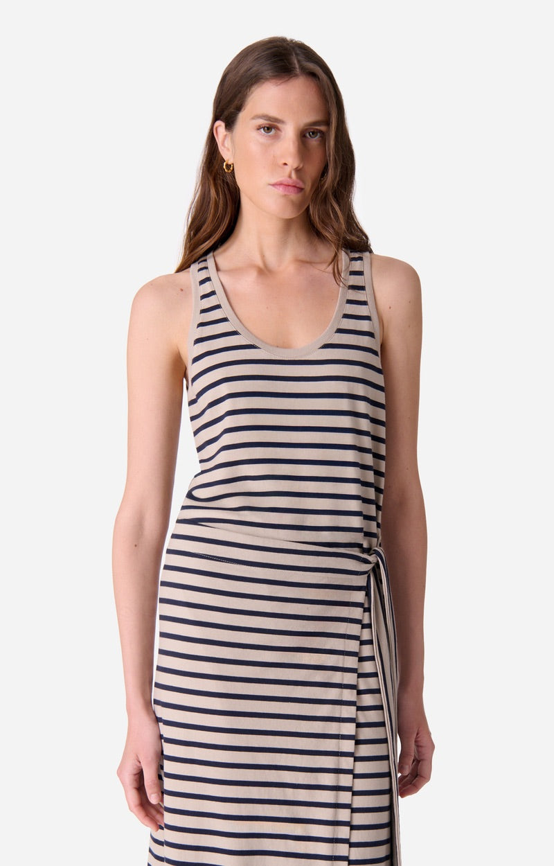 Etretat dress, Stripe M