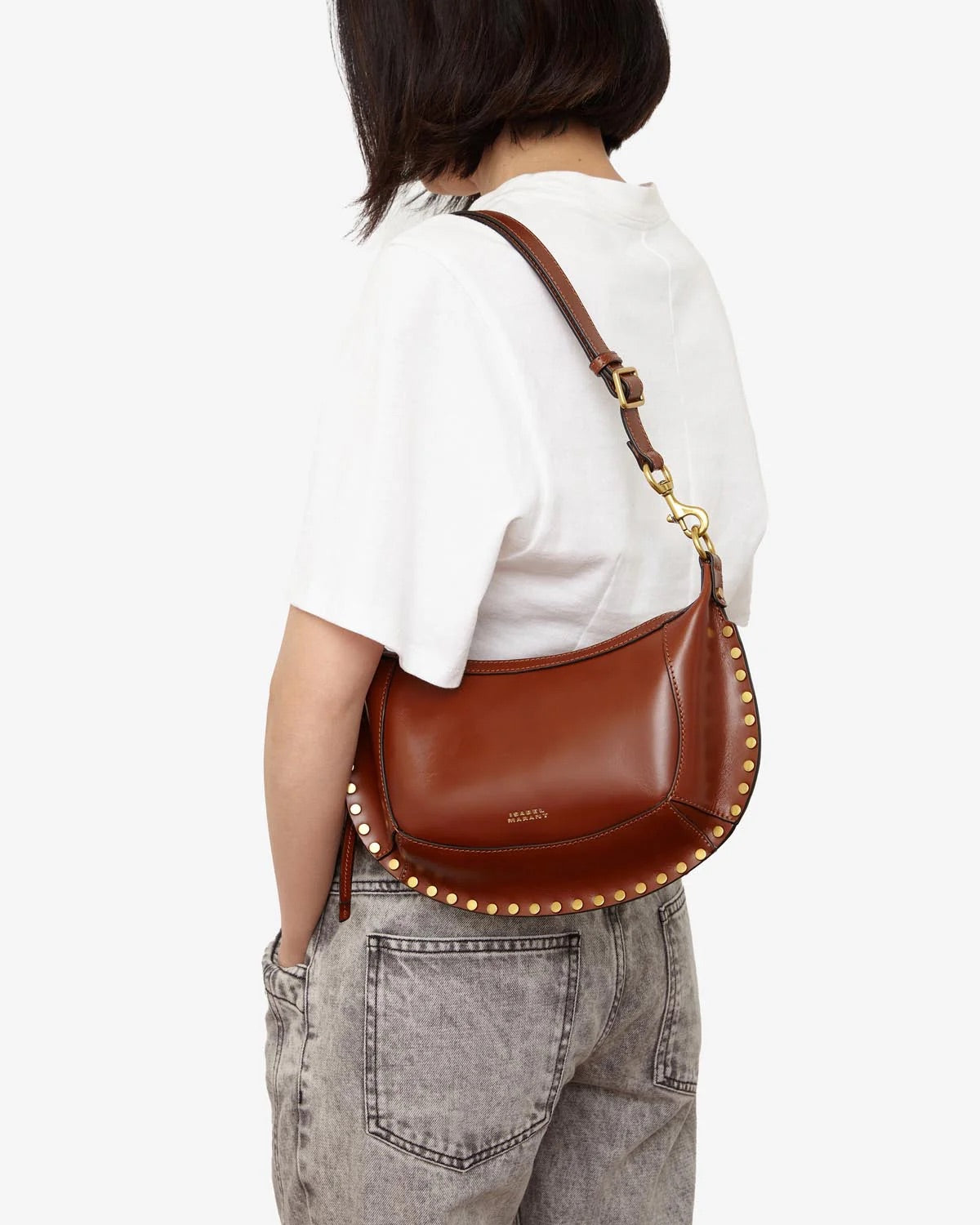 Oskan Moon Bag, Cognac