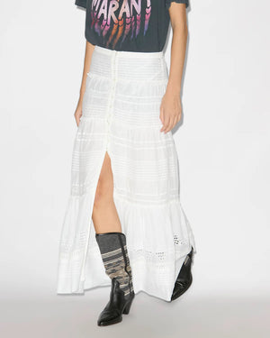 Dusta skirt, White