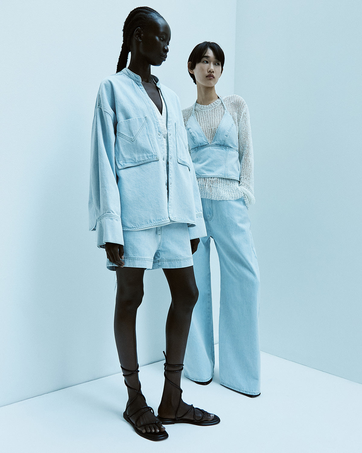 Panya shorts, Light Blue