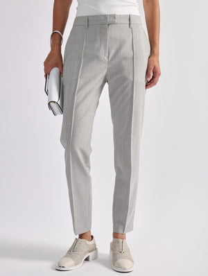 Thin Grey Tennis Stripe Roxy trousers