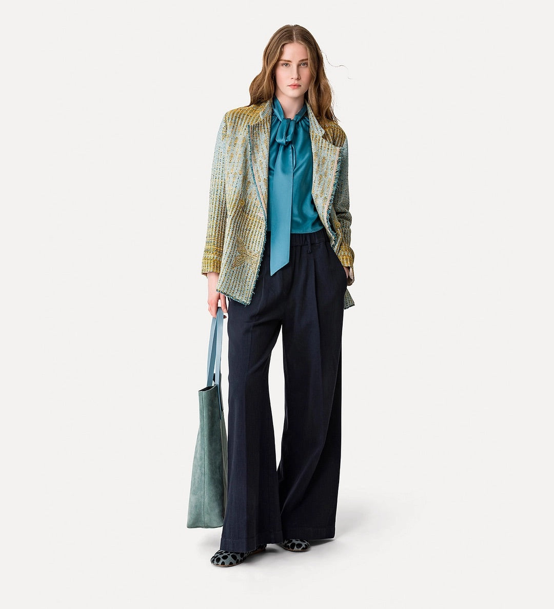 fluid cotton pants, notte