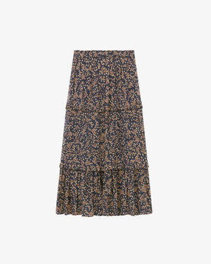 Diya skirt, black/ochre
