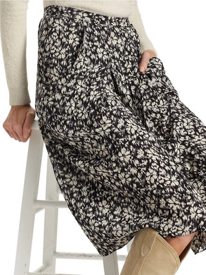 Eolia skirt, black/white
