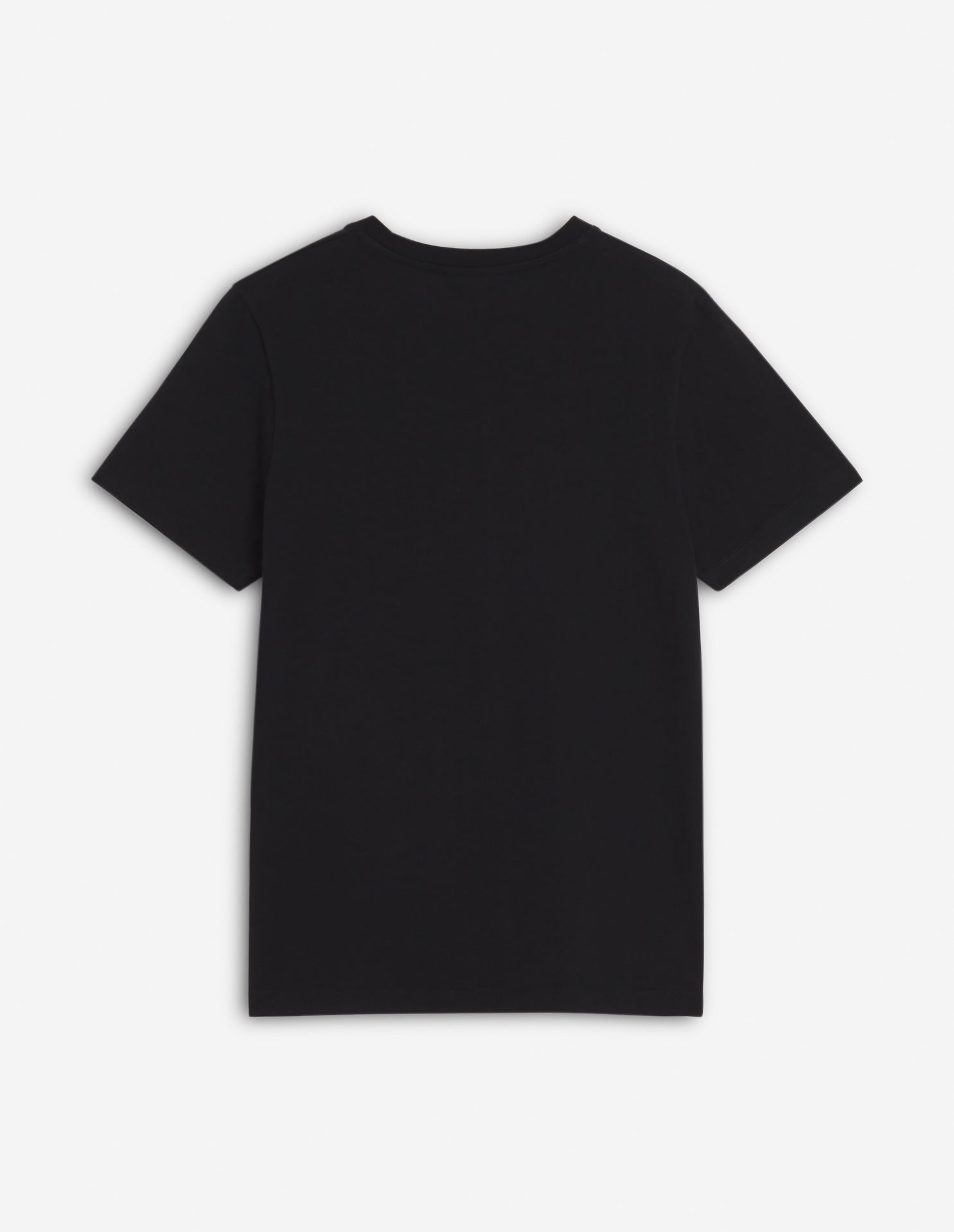 Baby fox patch regular t-shirt, Black