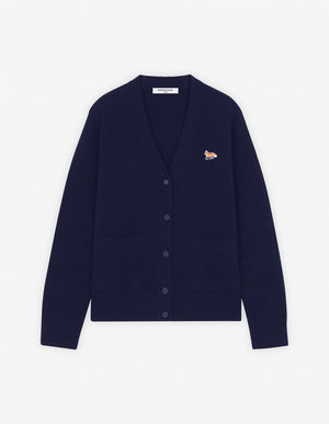 Baby fox boxy cardigan, navy
