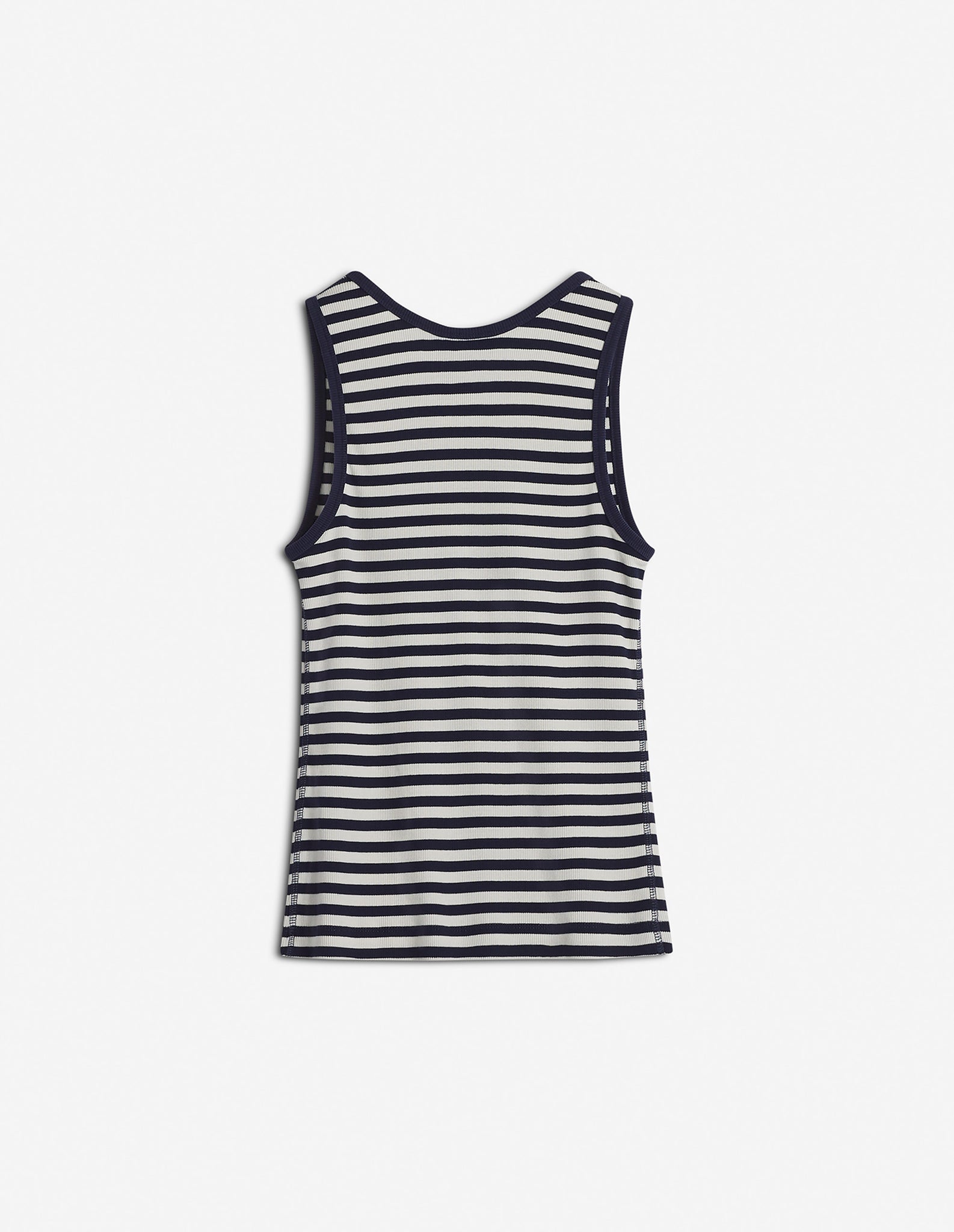 Bold fox stripe tank, Ink Blue