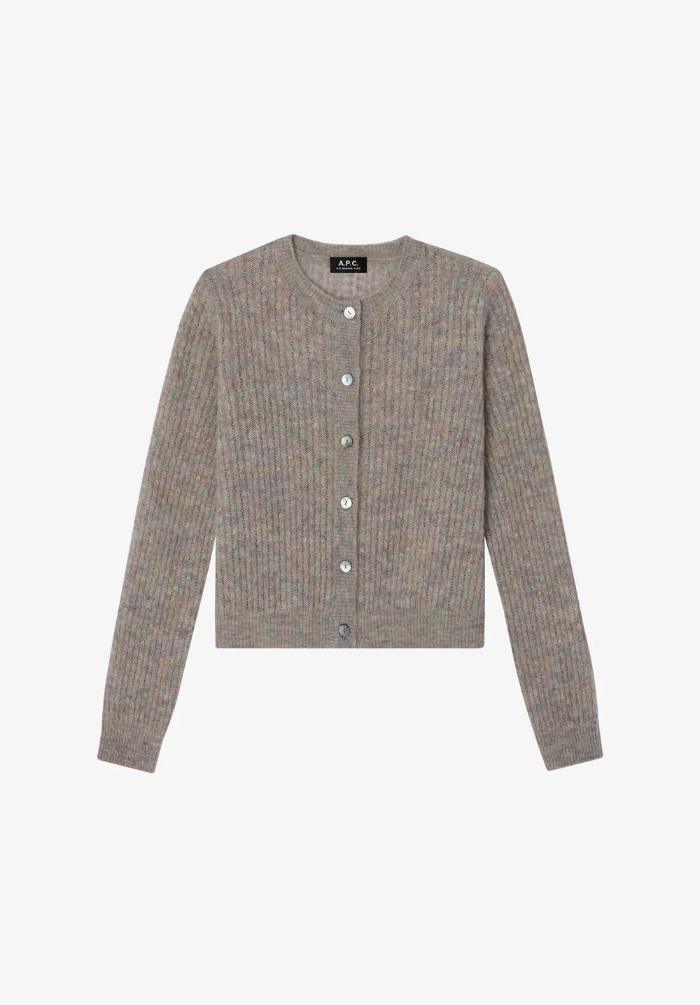 Maud cardigan, pale grey
