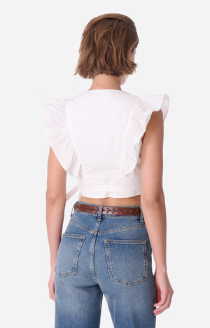 Aya top, White