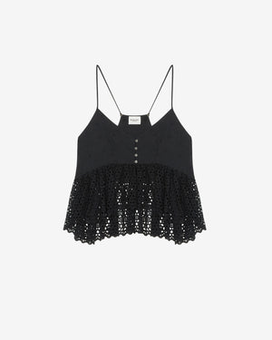 Sogane top, black