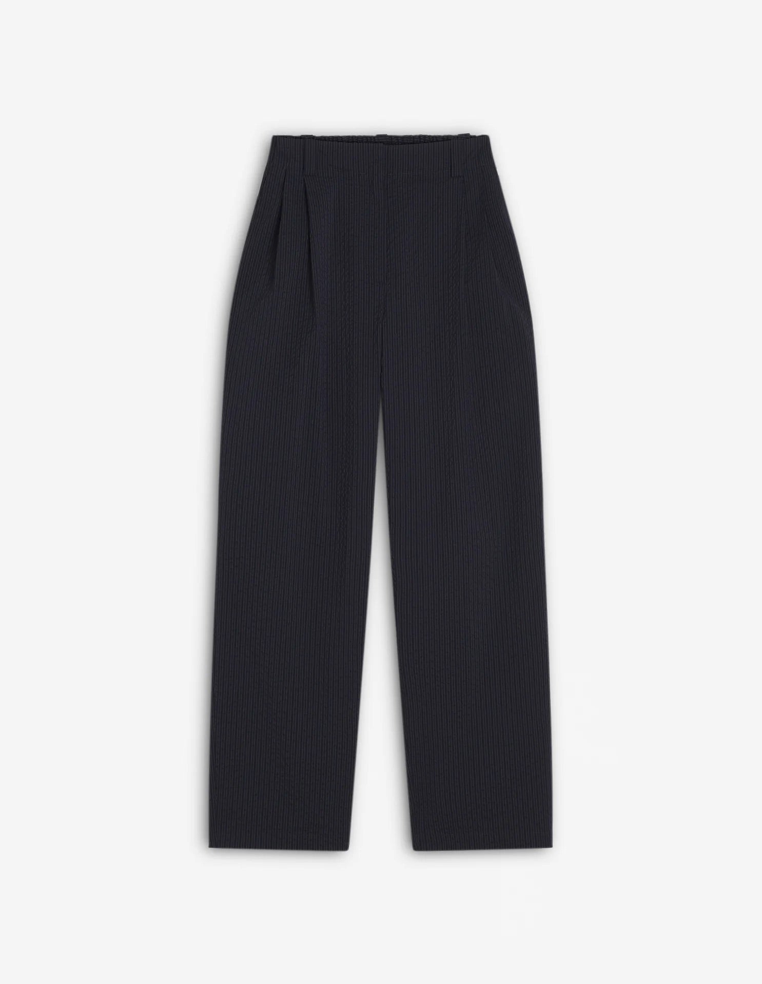 Elasticated casual pleat pants