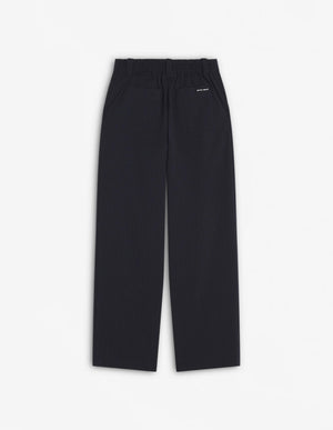 Elasticated casual pleat pants