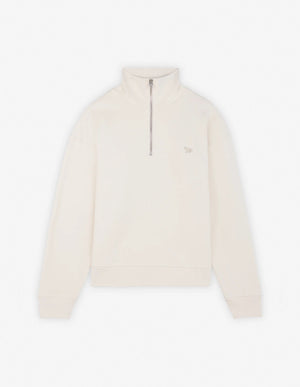 Baby fox half zip sweatshirt, Fresh cotton