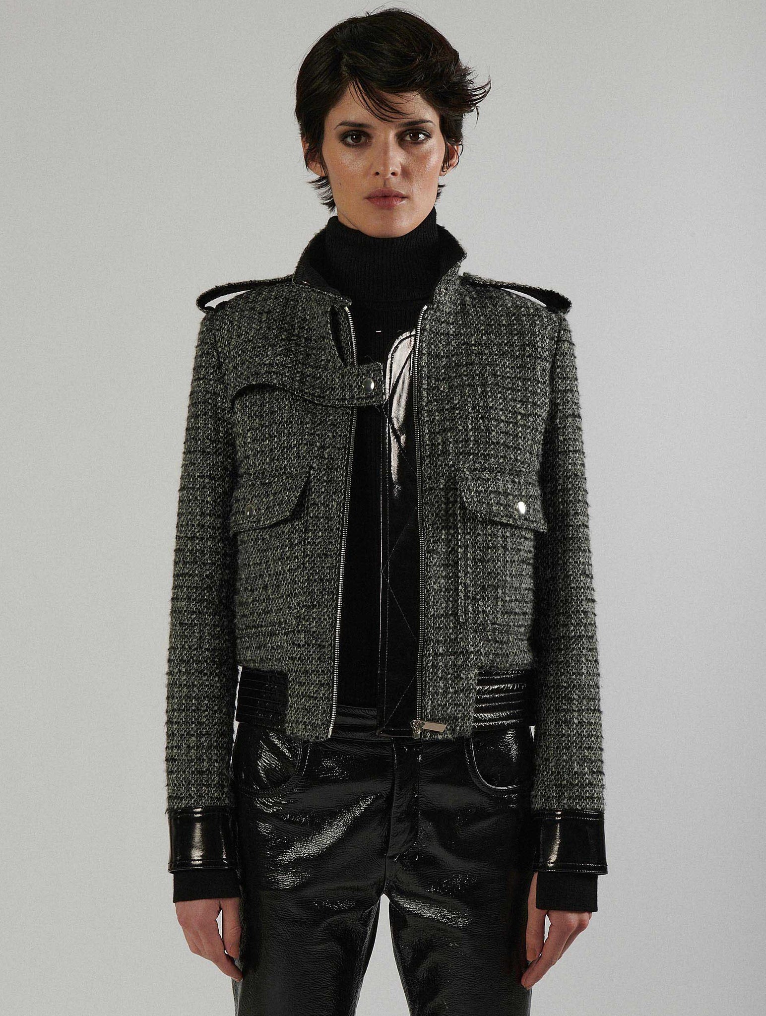 Pilot jacket wool