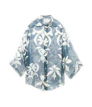 secret lily print shirt