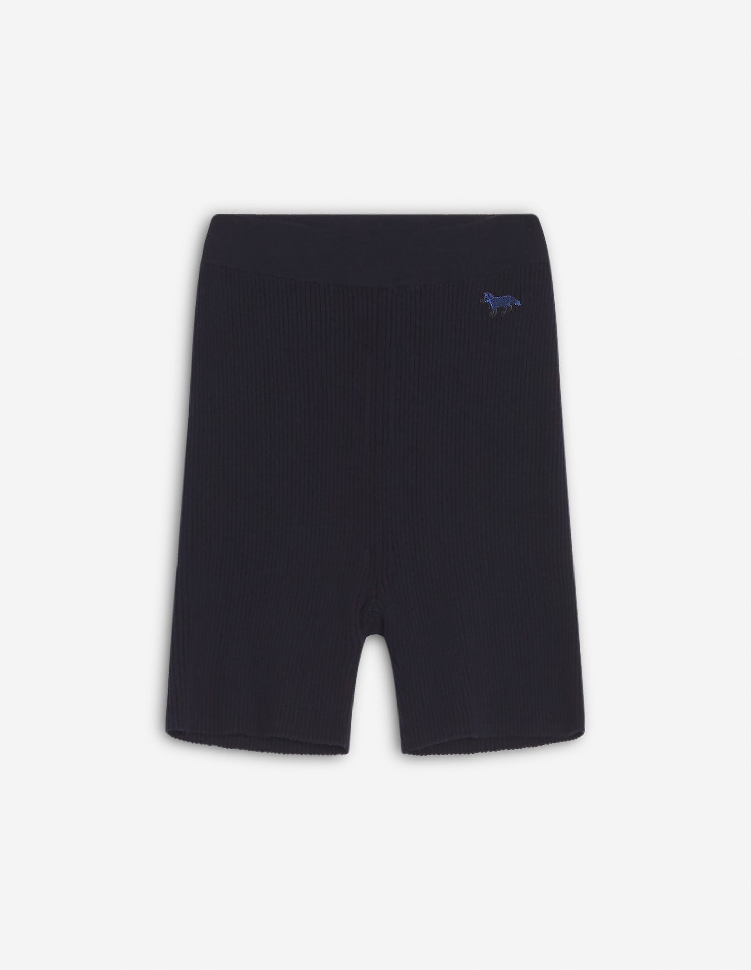 Baby fox fine rib shorts, Navy