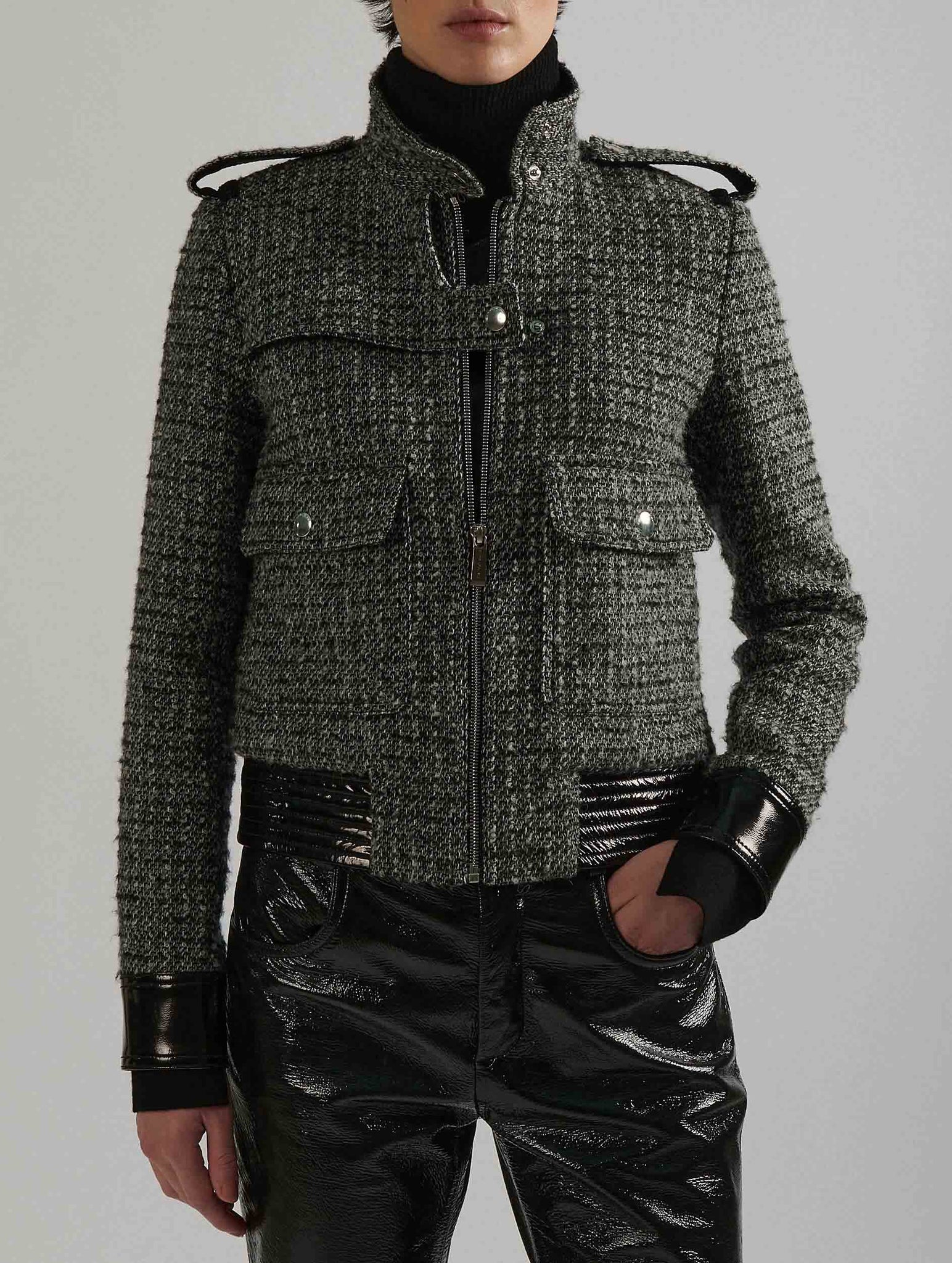 Pilot jacket wool