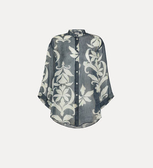 secret lily print shirt