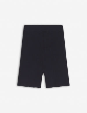 Baby fox fine rib shorts, Navy