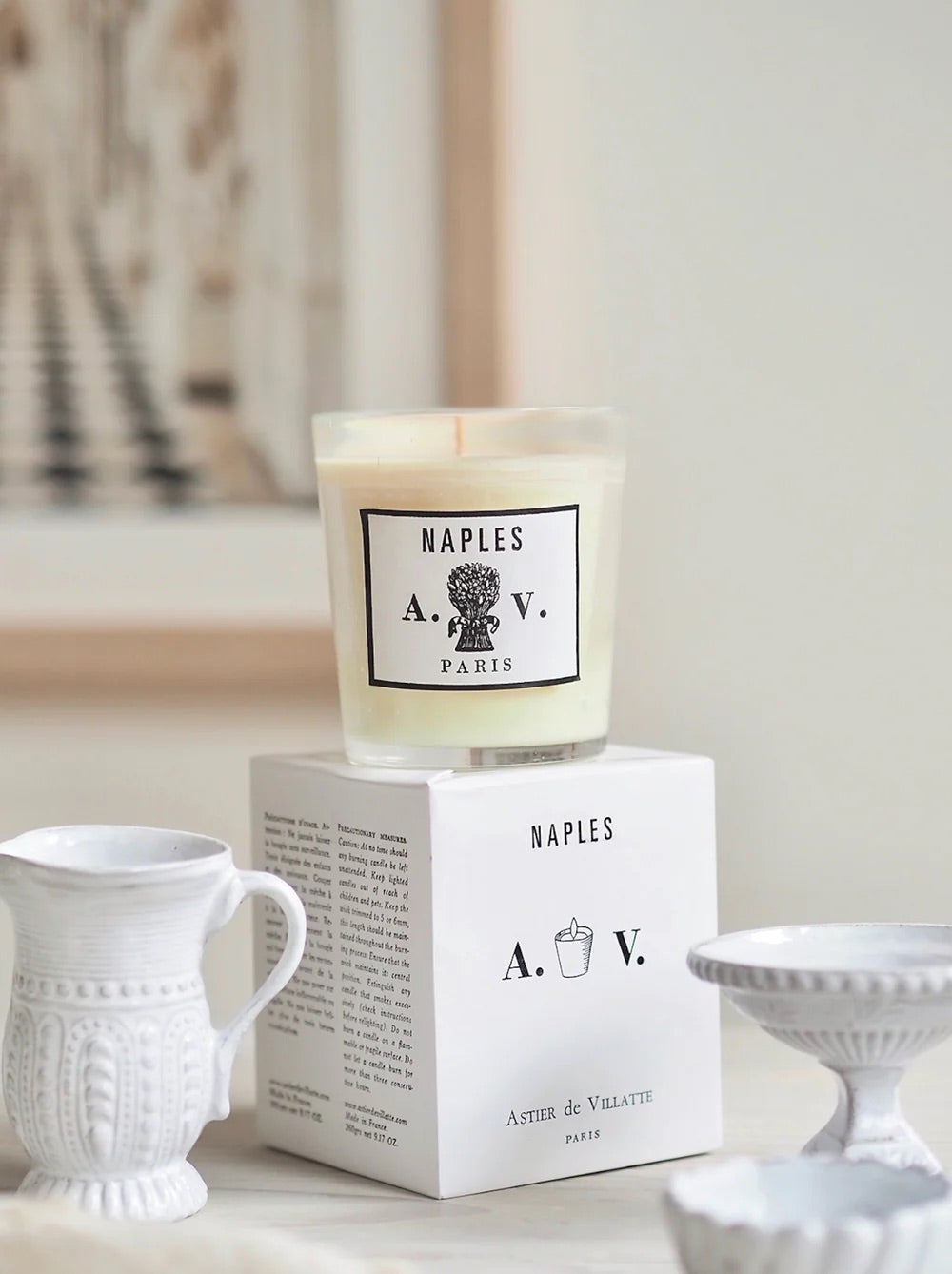 Naples scented candle