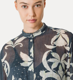 secret lily print shirt