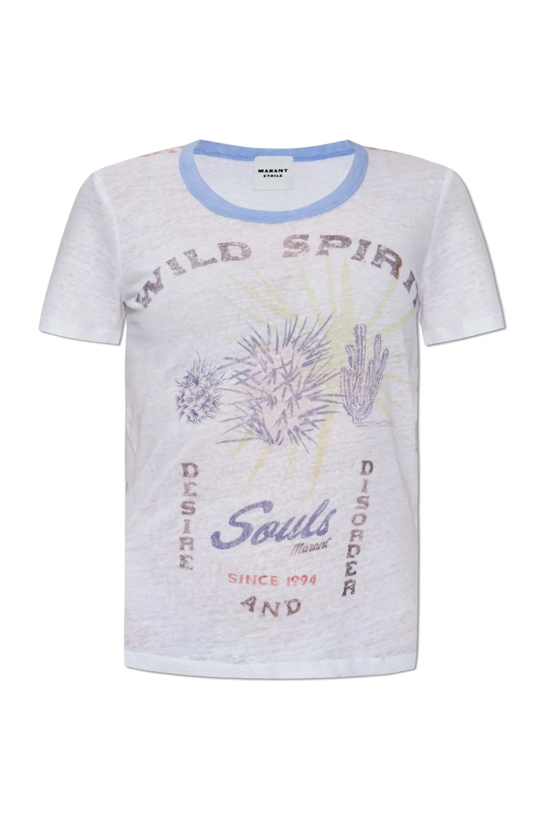 Kiliann t-shirt, white/blue